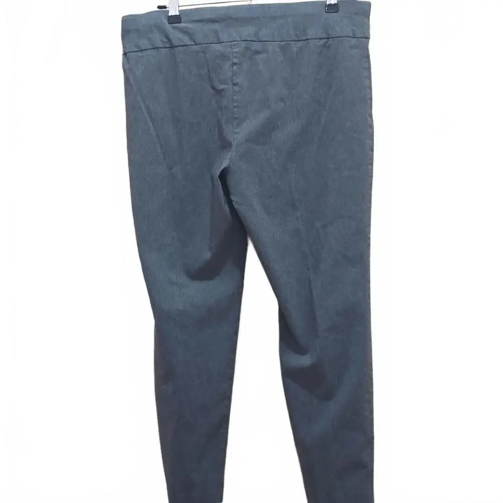 Alfani Women's Casual Chino Pants - Size 14S - Grey - Picture 3 of 8